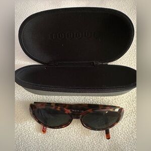 Torque Tortoise Sunglasses with Case.
